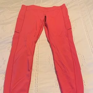 Lululemon Pink Leggings M excellent